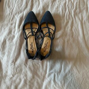 Elegant Black Strappy Women's Shoes